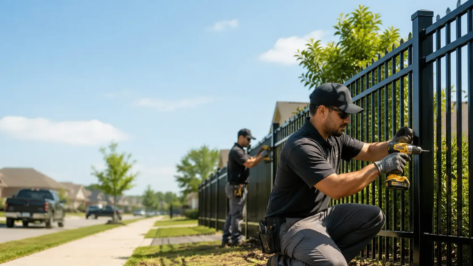 Metal Fence Installation in Foxworth, MS
